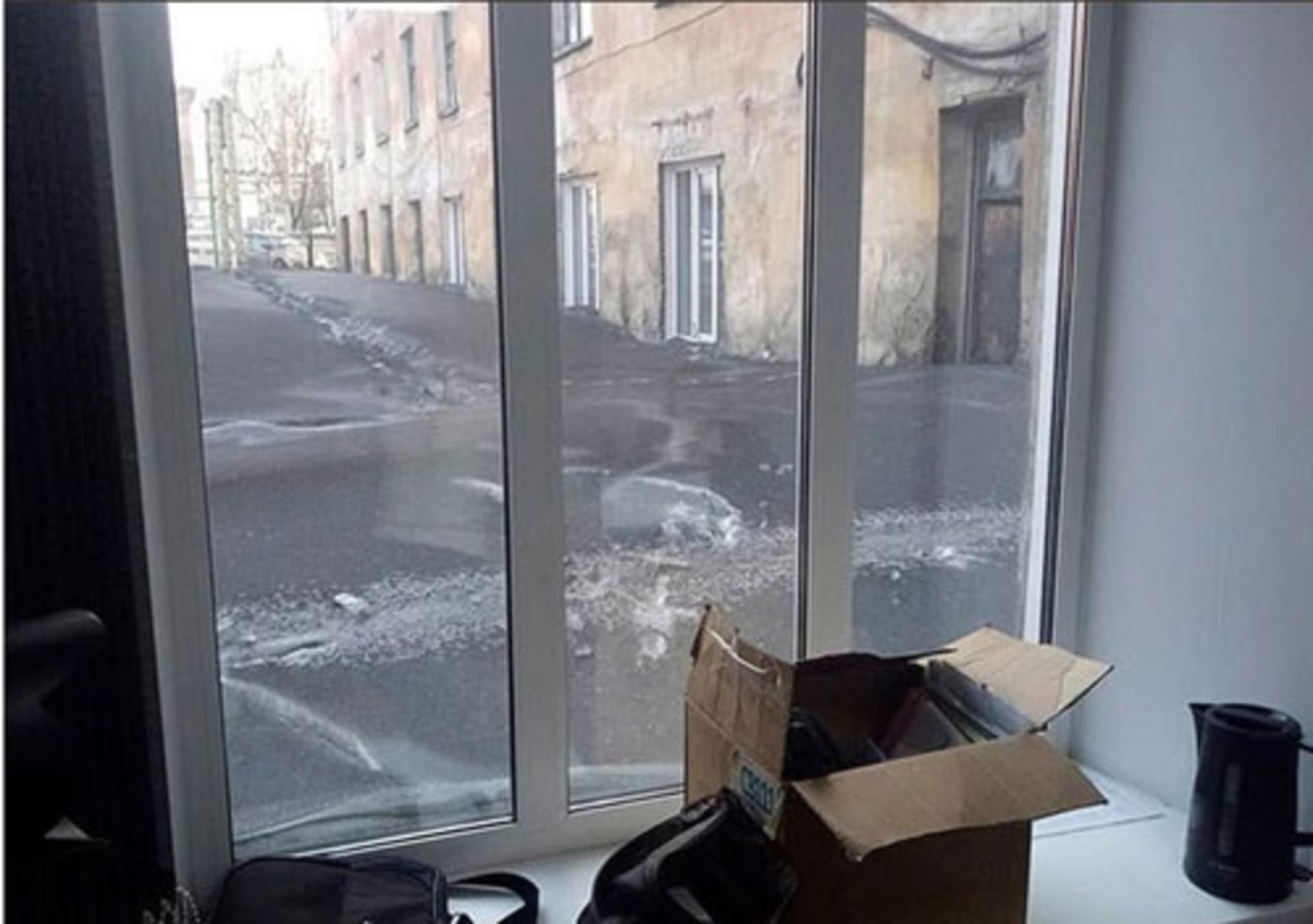 برف سیاه سیبری / black snow siberia