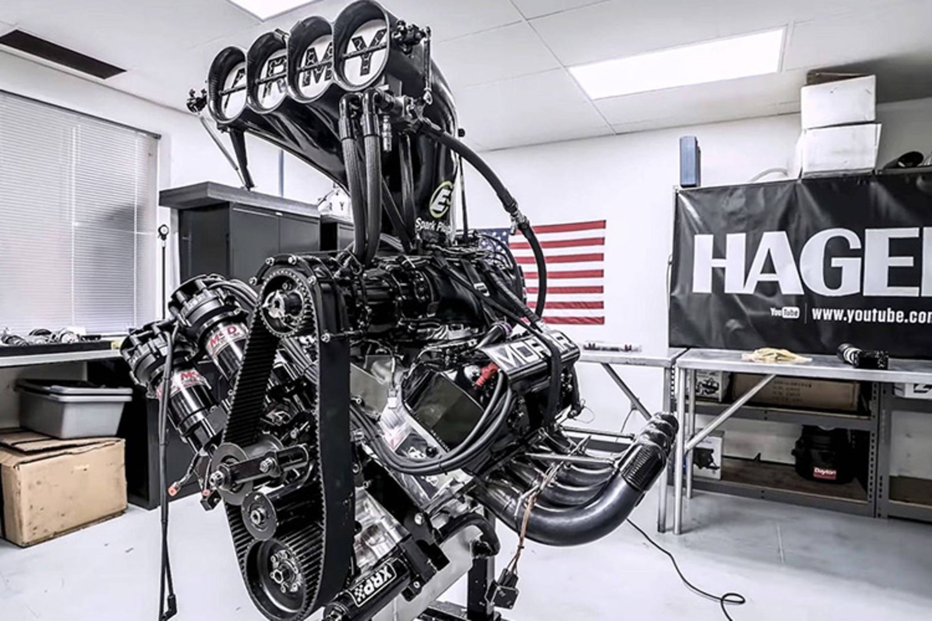 موتور درگستر / Dragster Engine