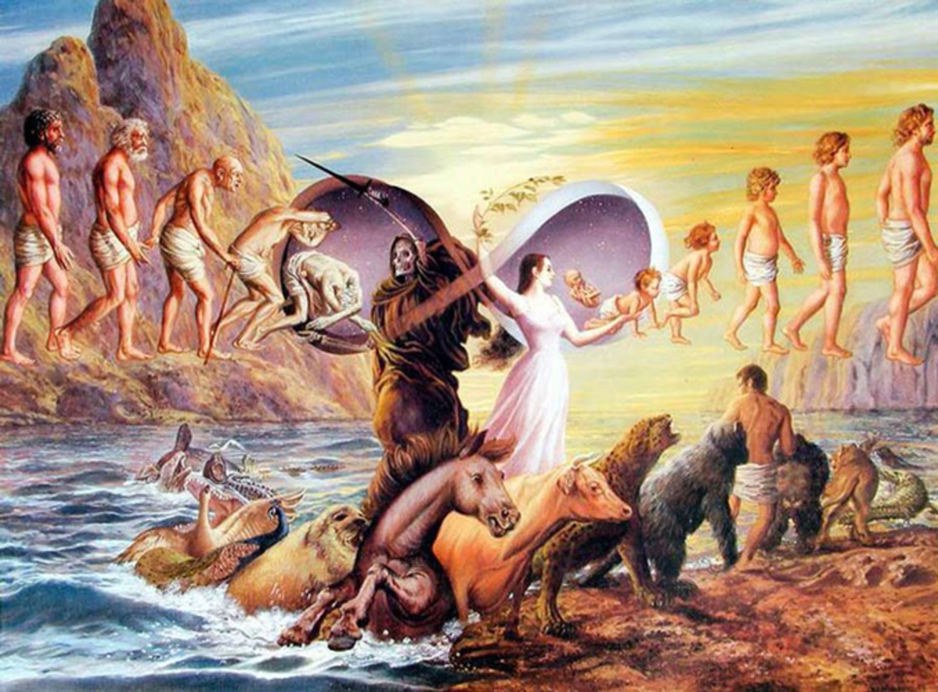 afterlife and parallel universe
