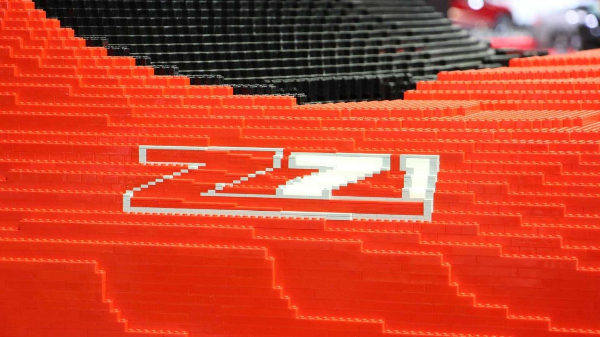 Chevy Silverado Full-Size Lego Model 