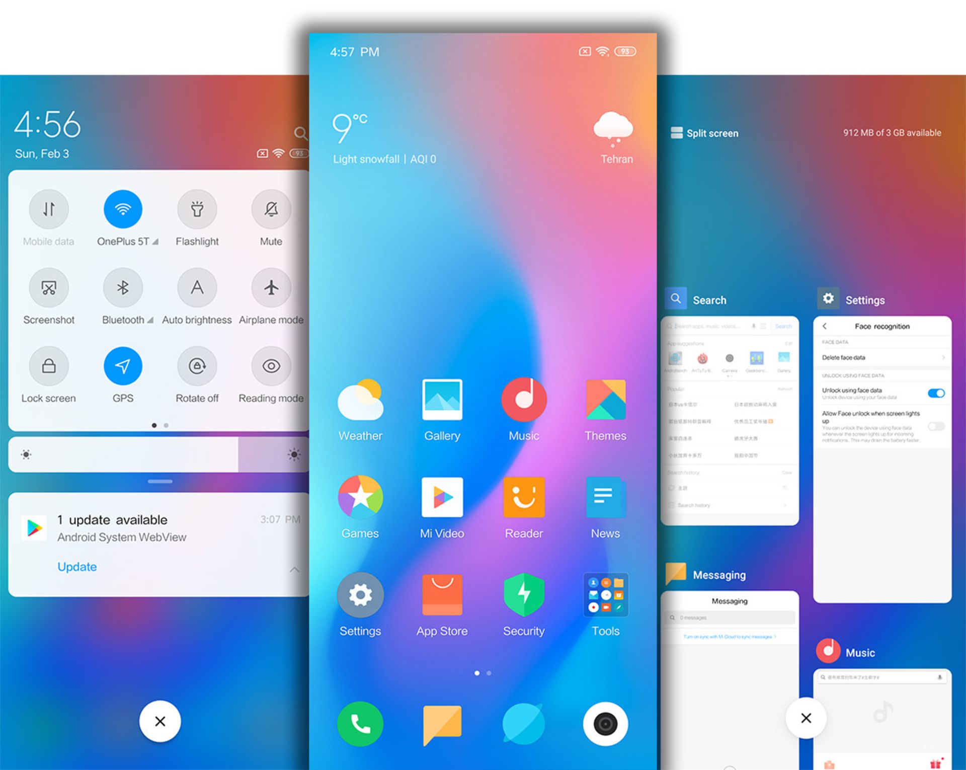 مرجع متخصصين ايران رابط متخصصي MIUI 10 در ردمي نوت ۷