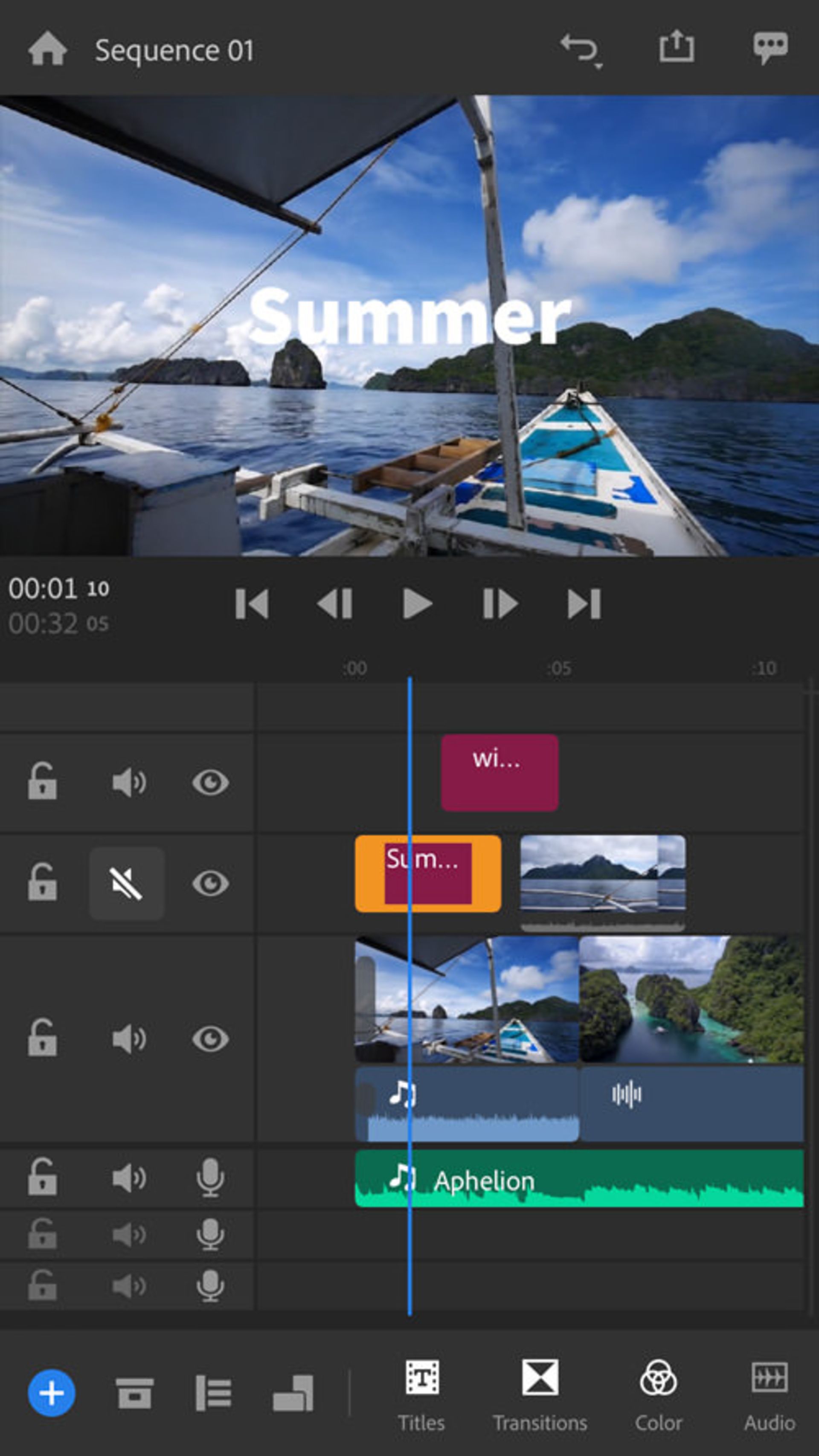 ادوبی پریمیر راش Adobe Premiere Rush CC