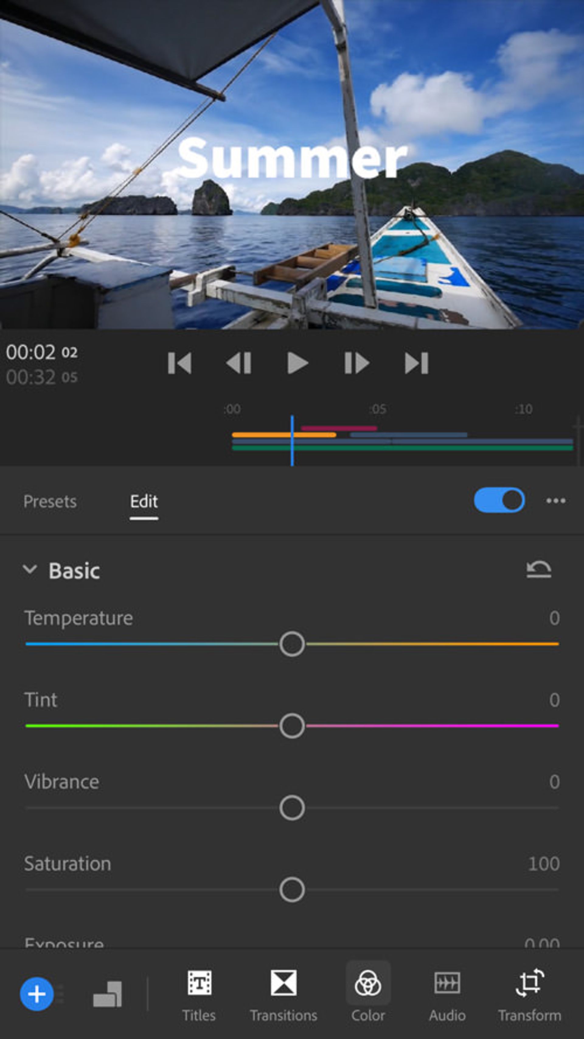 ادوبی پریمیر راش Adobe Premiere Rush CC