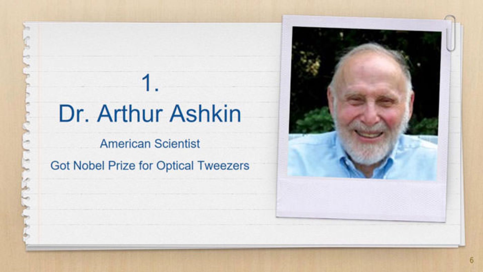 آرتور آشکین / Artur Ashkin