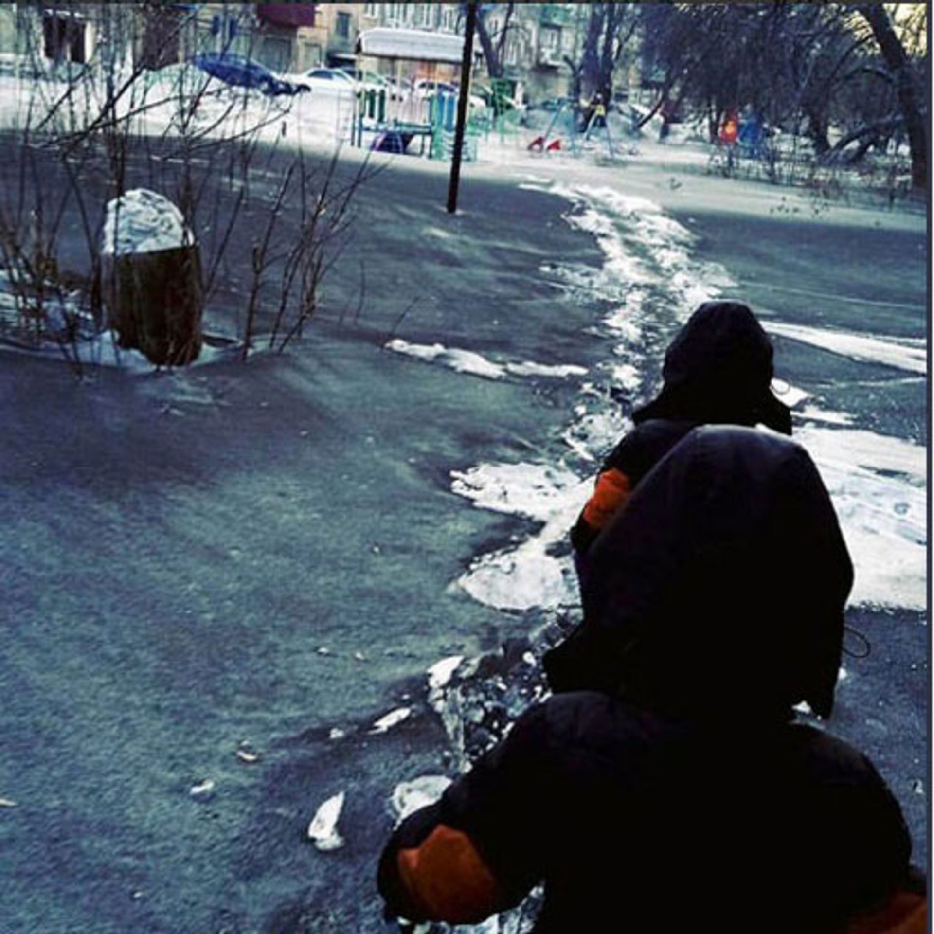 برف سیاه سیبری / black snow siberia