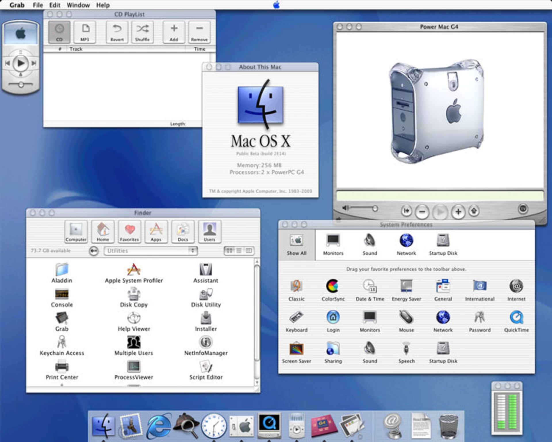 مرجع متخصصين ايران Mac OS X 10.0 Public Beta Kodiak مك او اس پابليك بتا