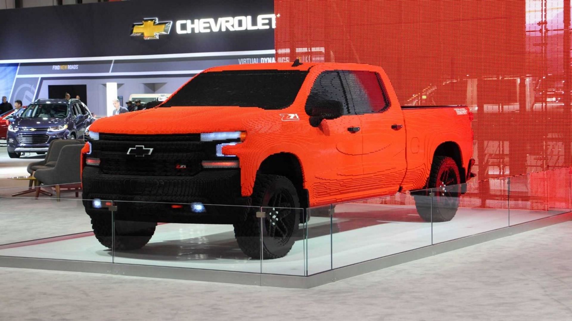 Chevy Silverado Full-Size Lego Model 