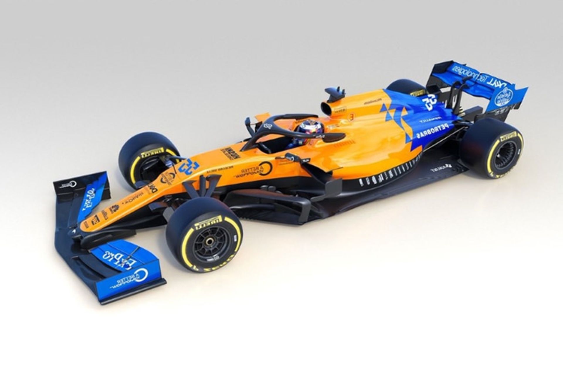McLaren 2019 F1 car / خودرو فرمول یک مک لارن