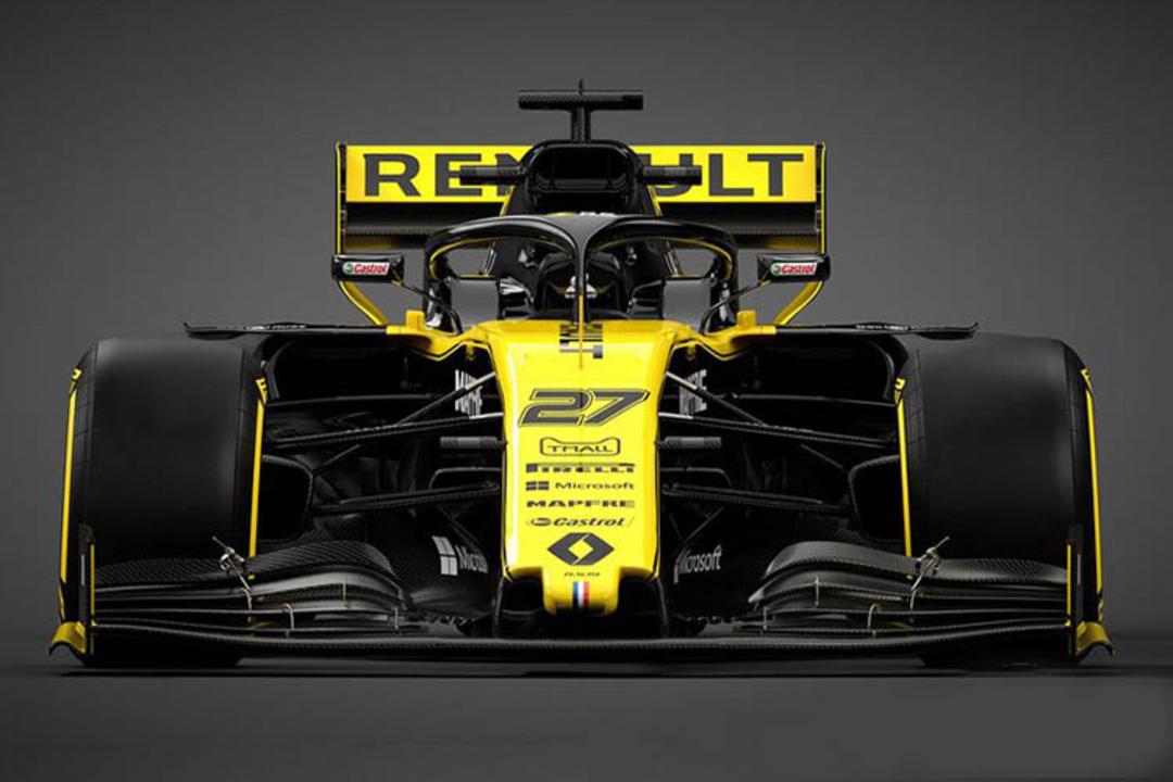 Renault Formula 1 car / خودرو فرمول یک رنو