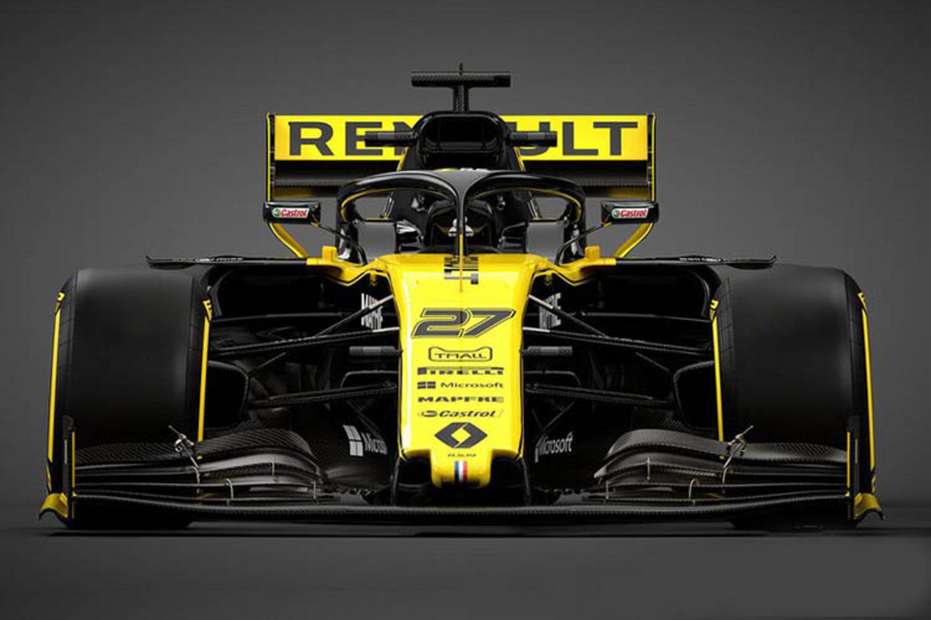 Renault Formula 1 car / خودرو فرمول یک رنو