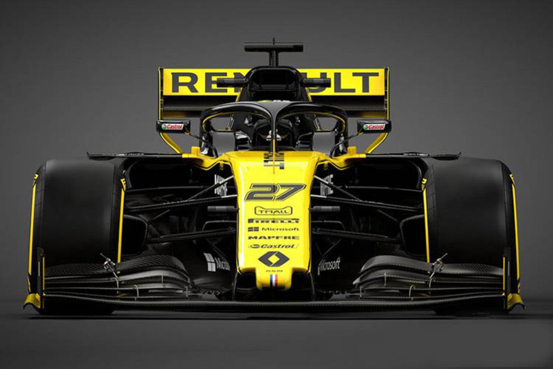 Renault Formula 1 car / خودرو فرمول یک رنو