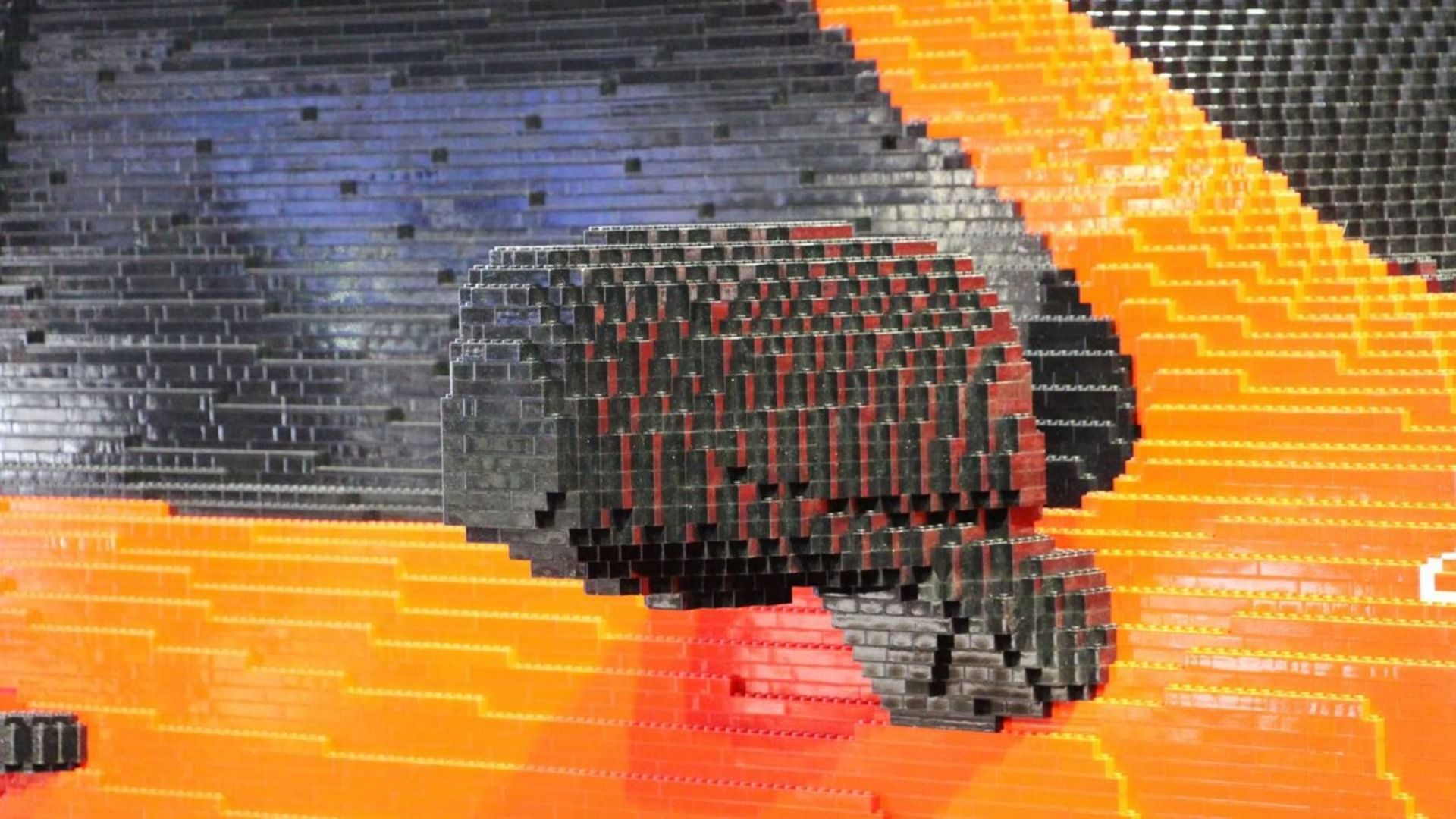 Chevy Silverado Full-Size Lego Model 