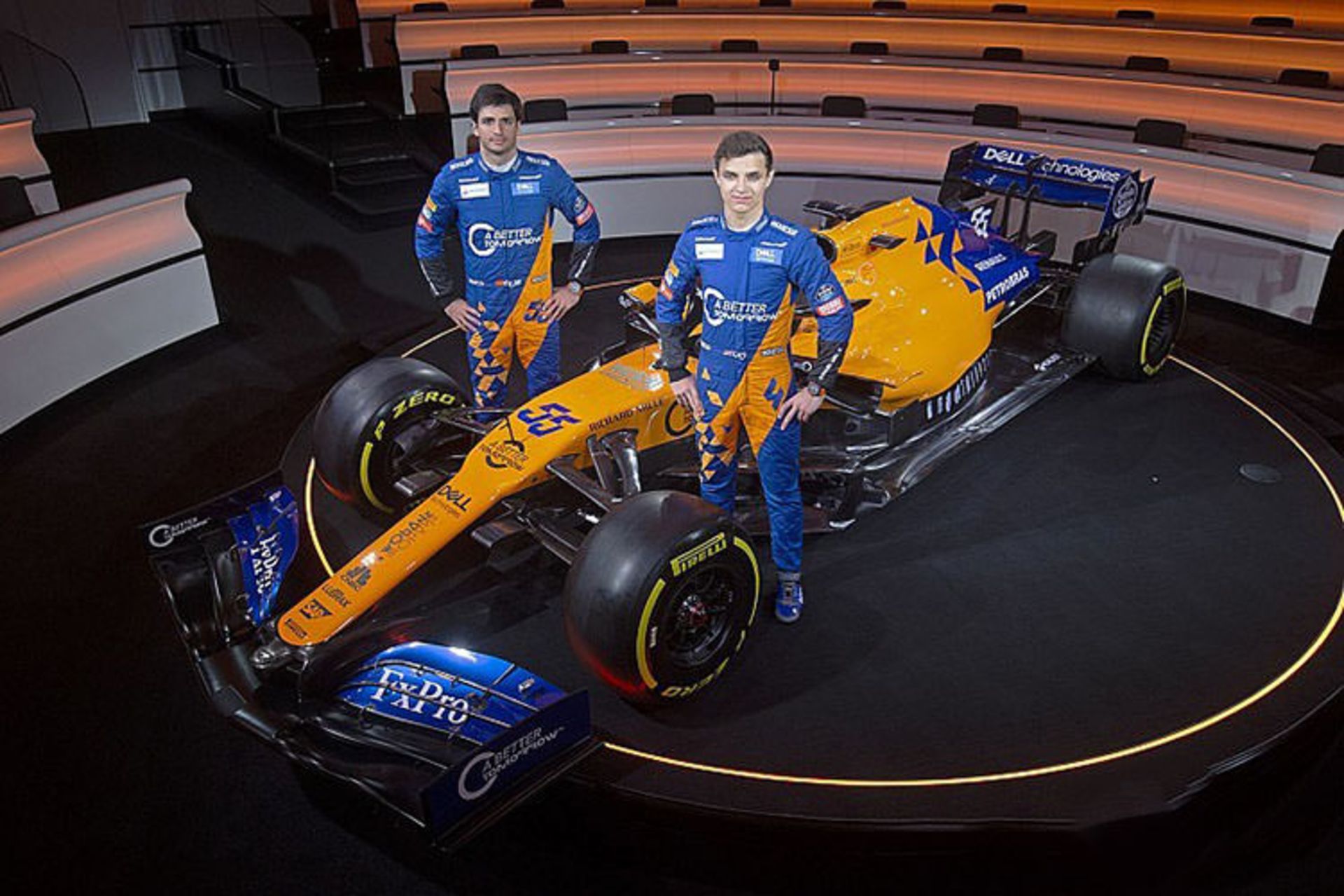 McLaren 2019 F1 car / خودرو فرمول یک مک لارن