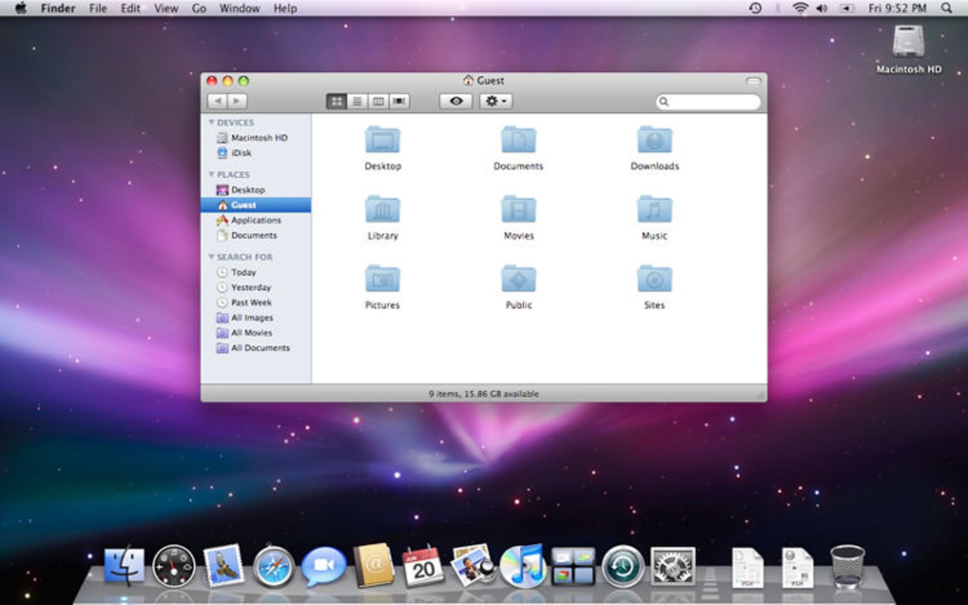 مرجع متخصصين ايران مك او اس لئوپارد Mac OS X 10.5 Leopard