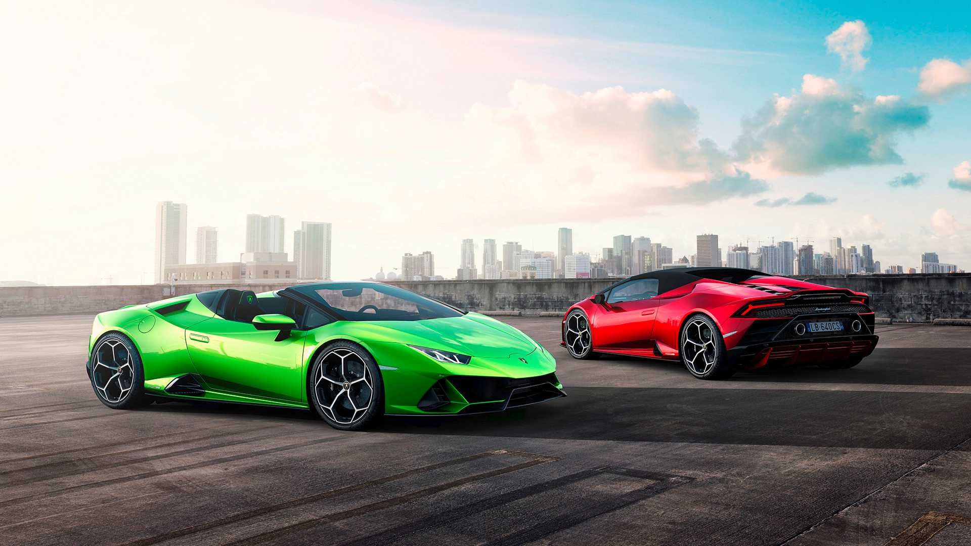 لامبورگینی هوراکان اسپایدر / Lamborghini huracan spyder