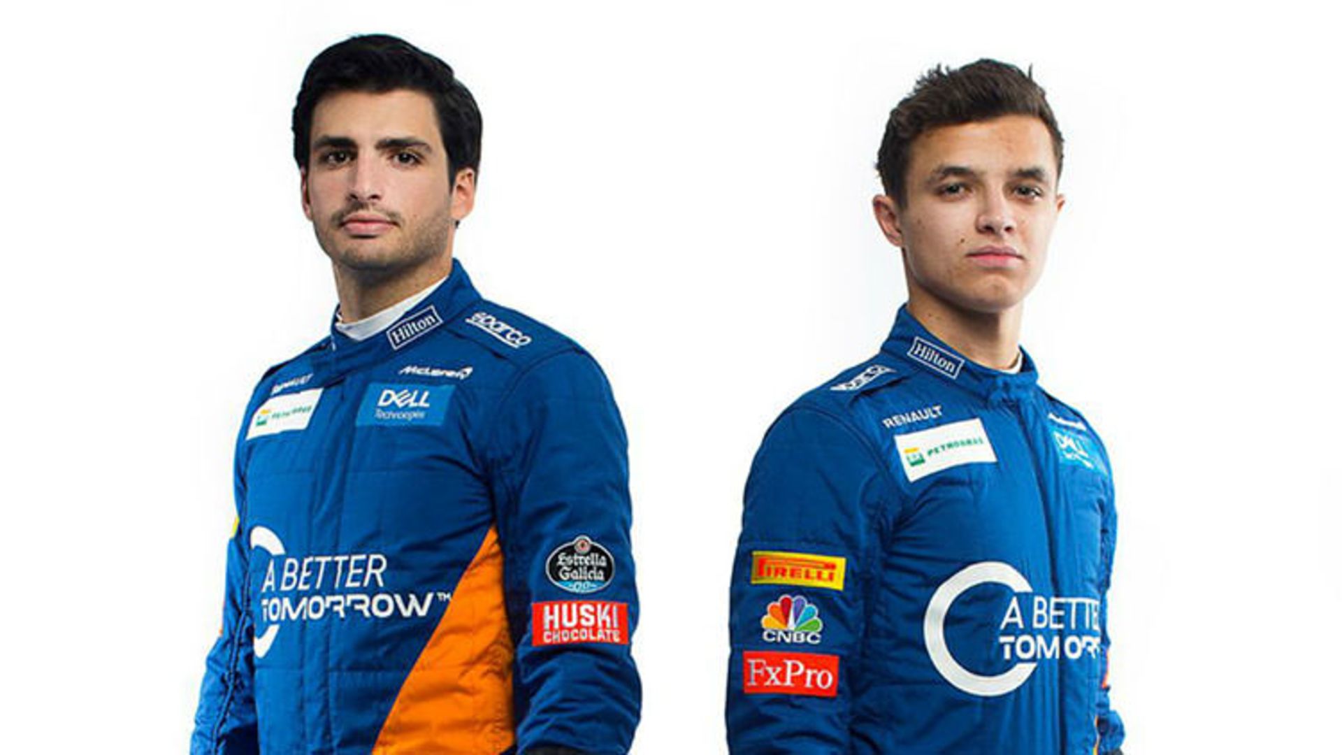 کارلوس ساینز لندو نوریس مک لارن فرمول یک