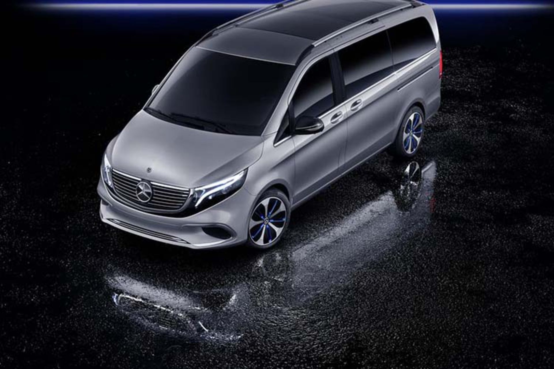 Mercedes-Benz EQV Concept electric van / مرسدس بنز