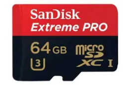 SanDisk Extreme Pro microSDXC Class 10 UHS-I U3 64GB