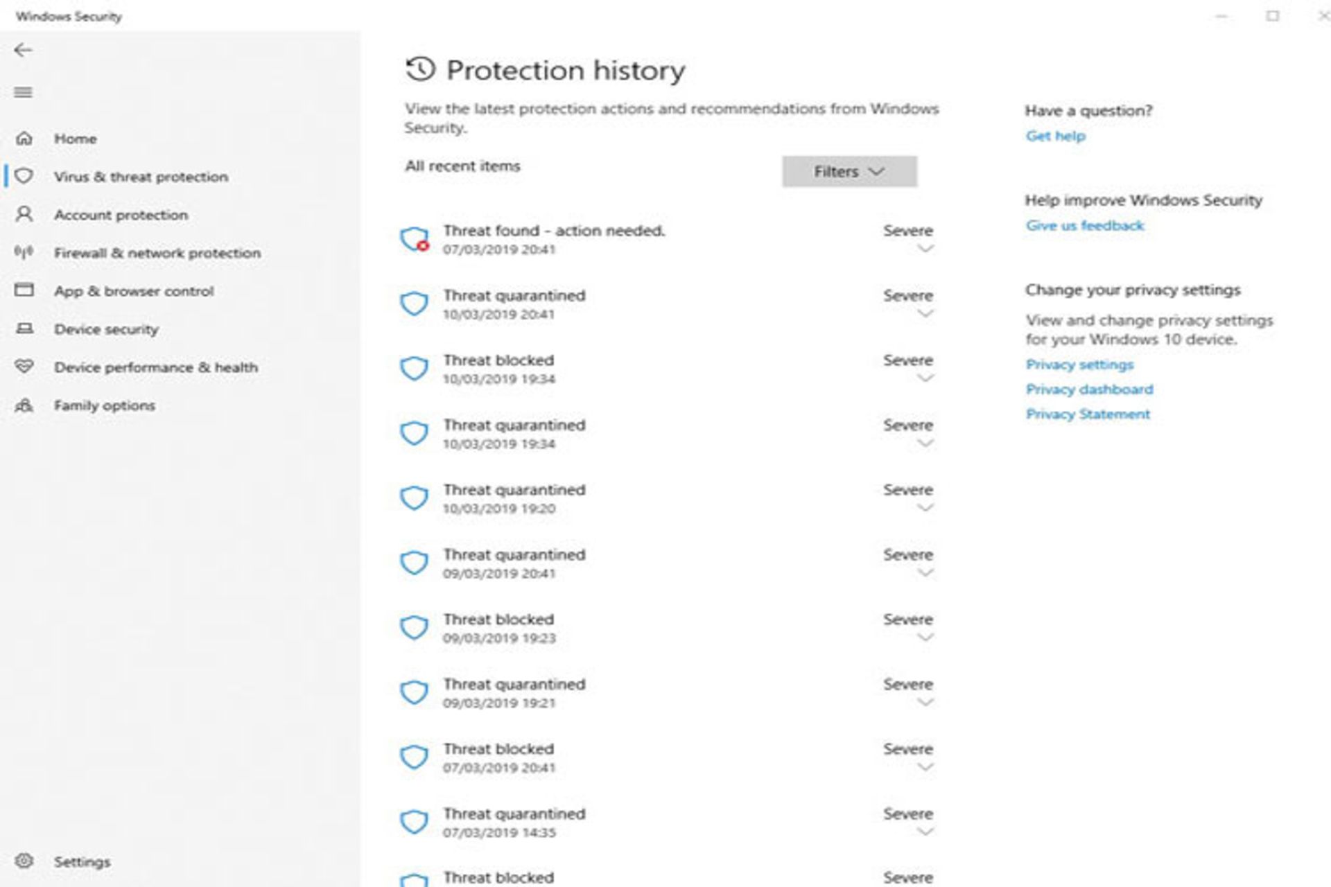 Windows 10 19H1 Update