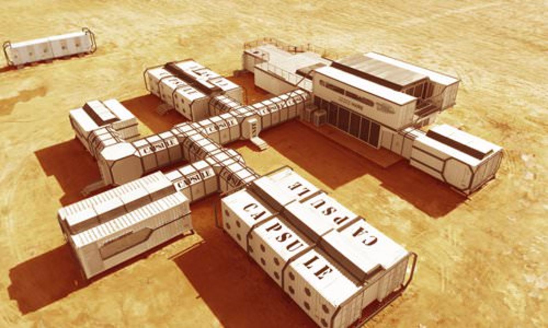 Mars simulation base / پایگاه شبیه سازی مریخ