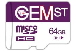 Gem ST Extra 533X microSDXC Class 10 UHS-I U1 64GB