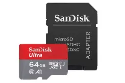 SanDisk Ultra A1 microSDXC Class 10 UHS-I U1 64GB