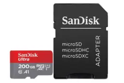 SanDisk Ultra microSDXC Class 10 UHS-I U1 200GB