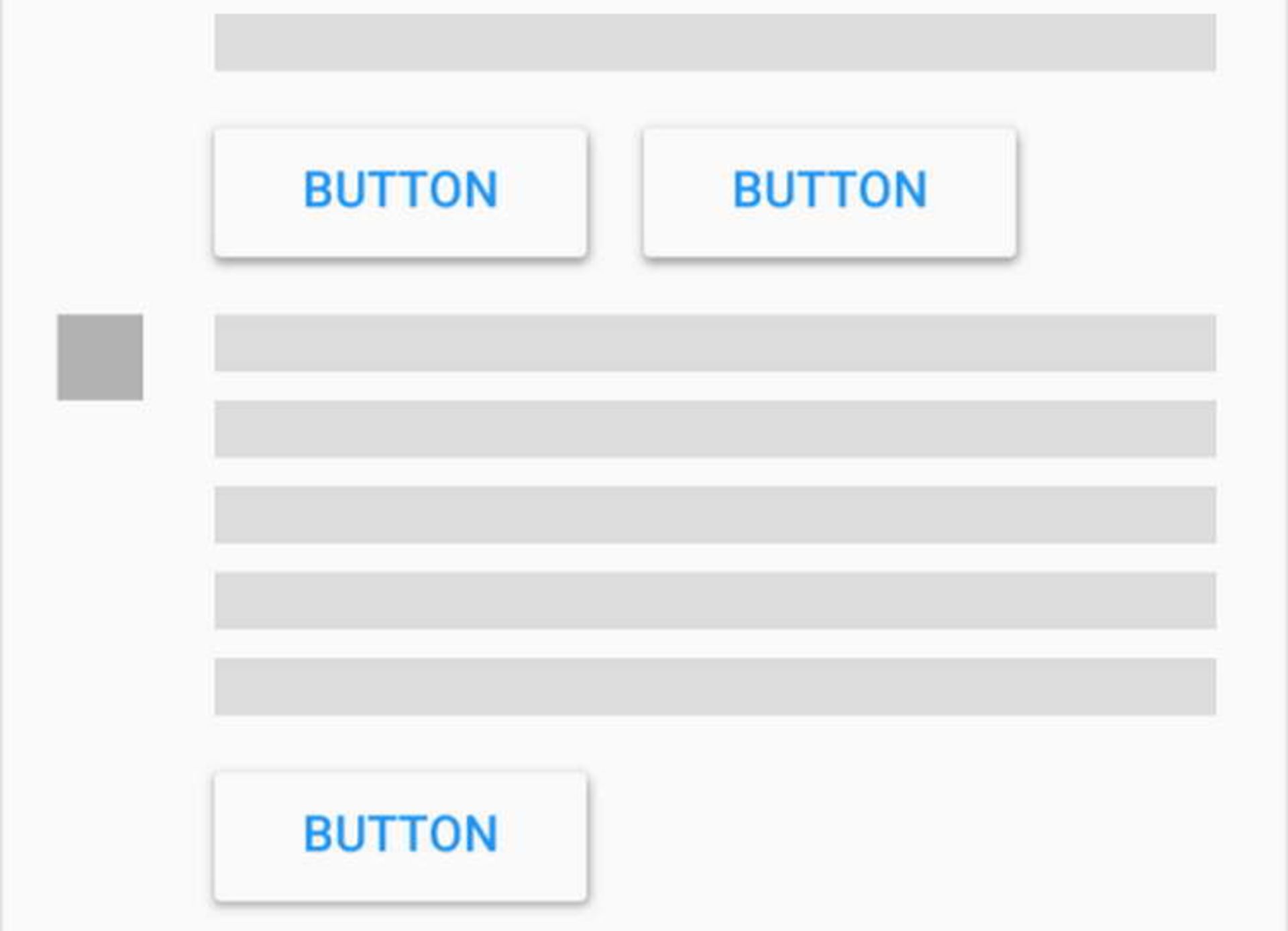 Raised buttons