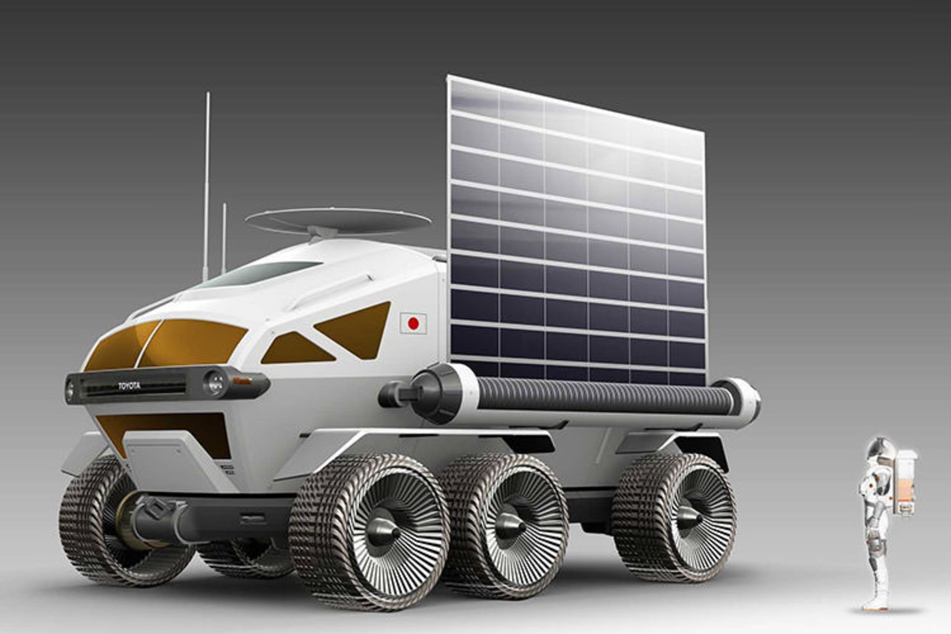 JAXA Toyota Rover / خودرو ماه نورد تویوتا آژانس فضایی ژاپن