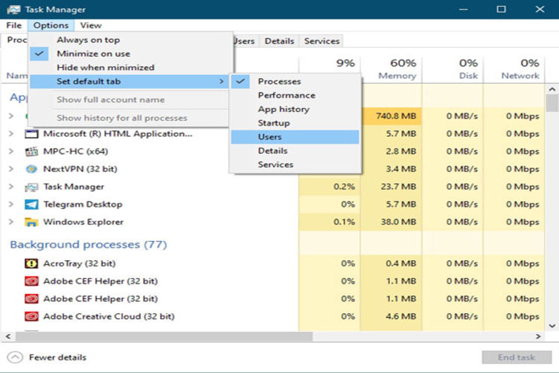 Windows 10 19H1 Update