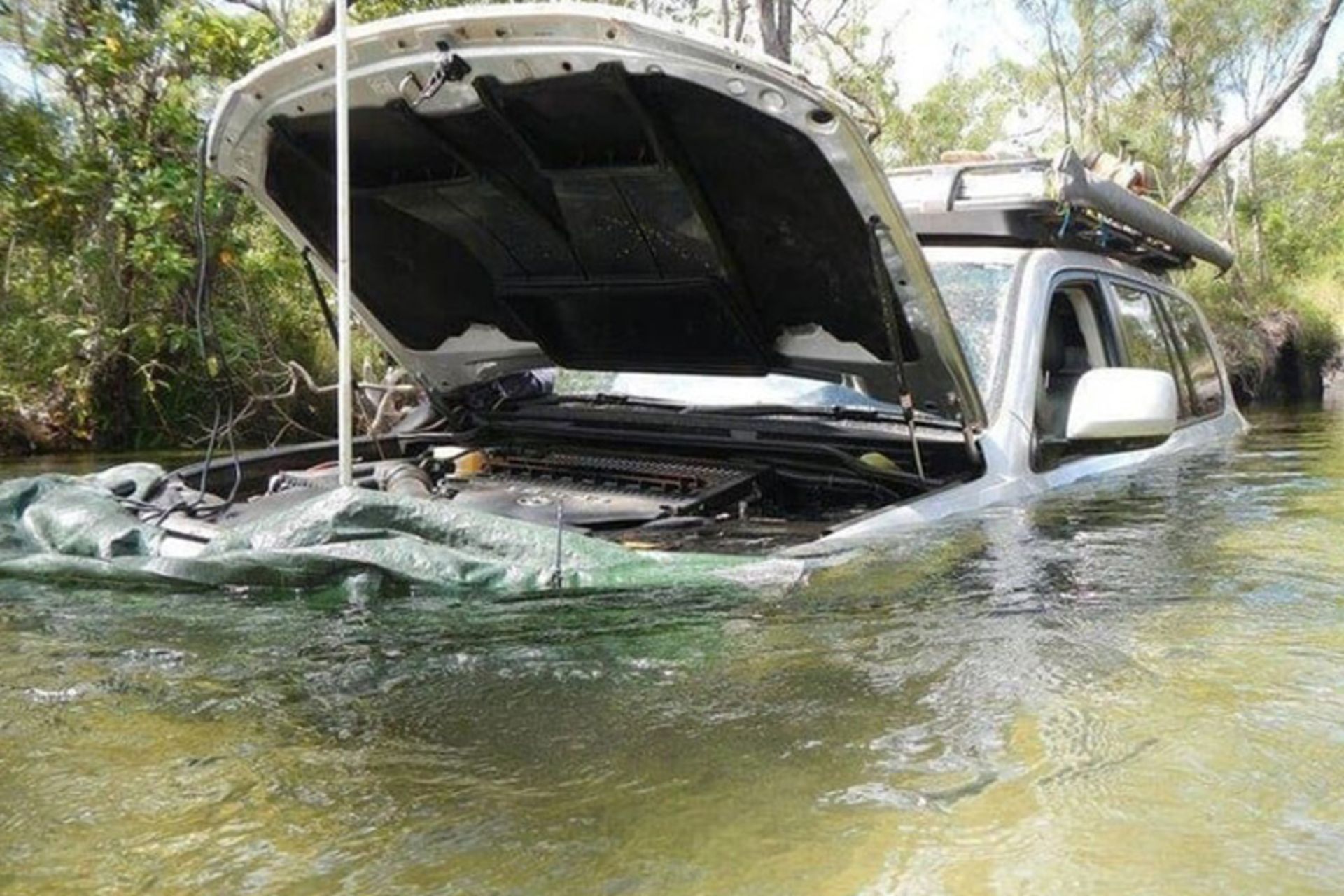 راهکارهای عبور از مسیر آب در آفرود