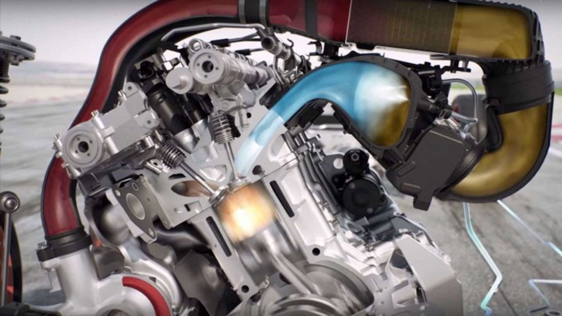 BMW M4 GTS Bosch water injection system