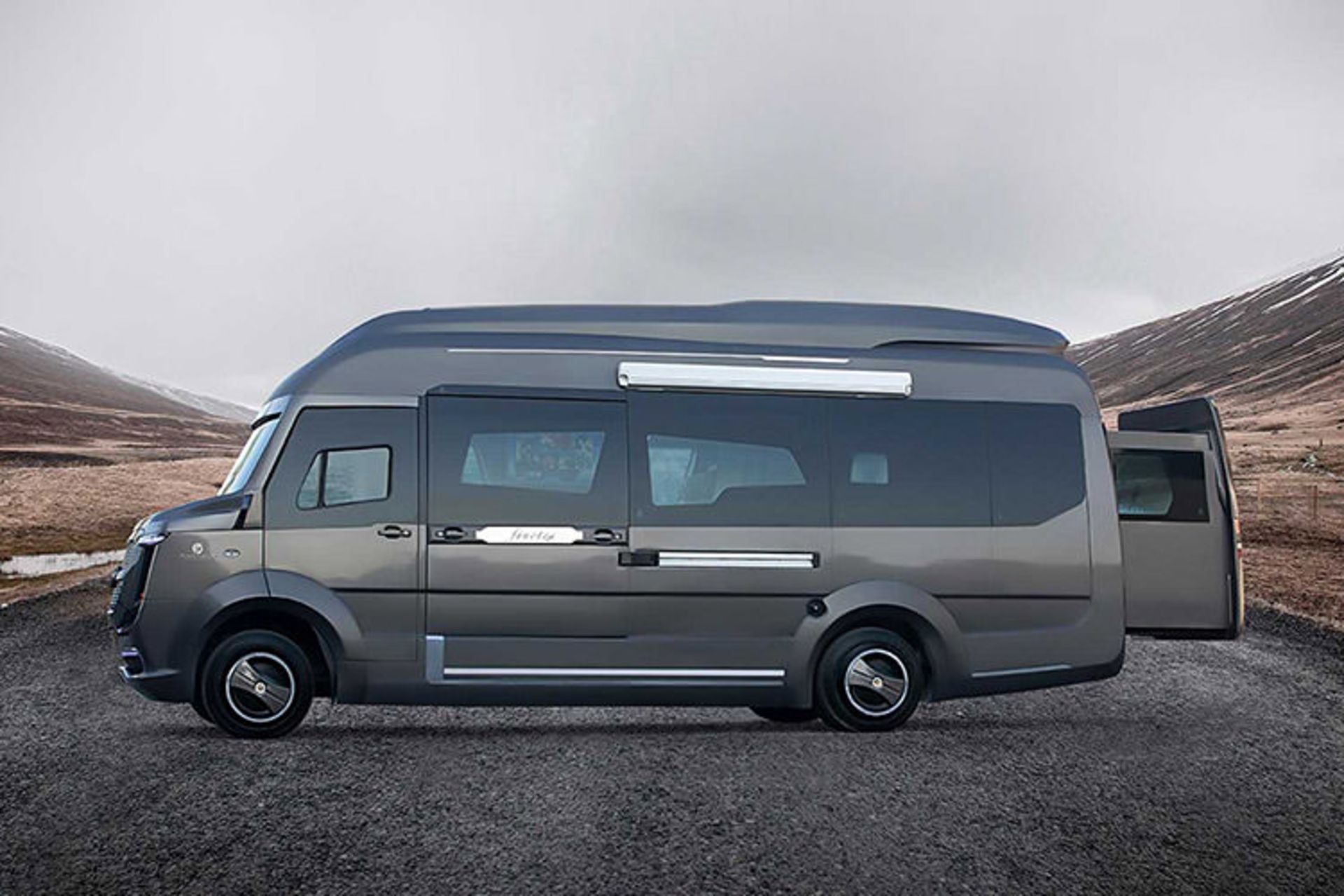 Pinnacle Finetza van / ون لوکس خانه متحرک