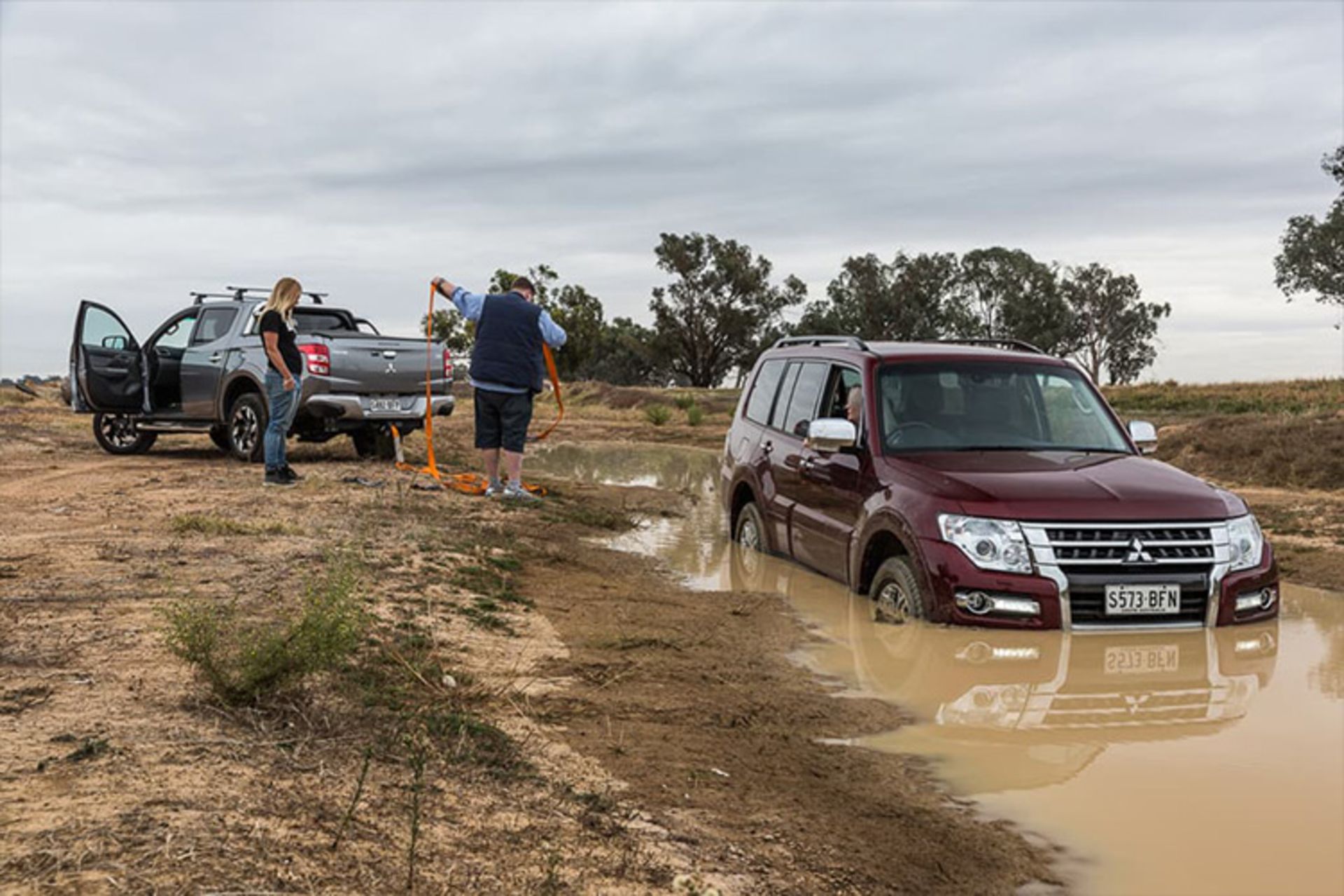 راهکارهای عبور از مسیر آب در آفرود