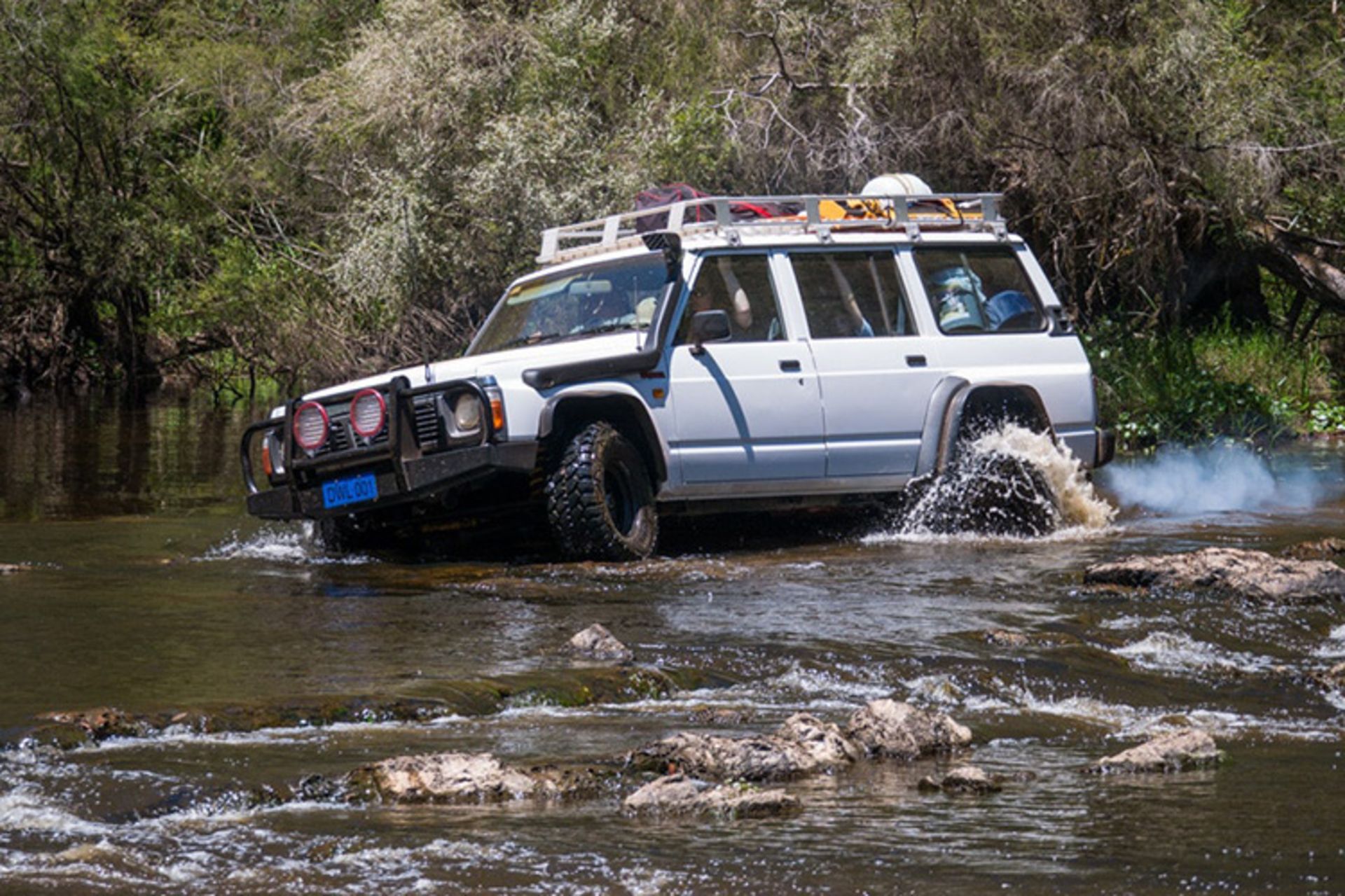 راهکارهای عبور از مسیر آب در آفرود