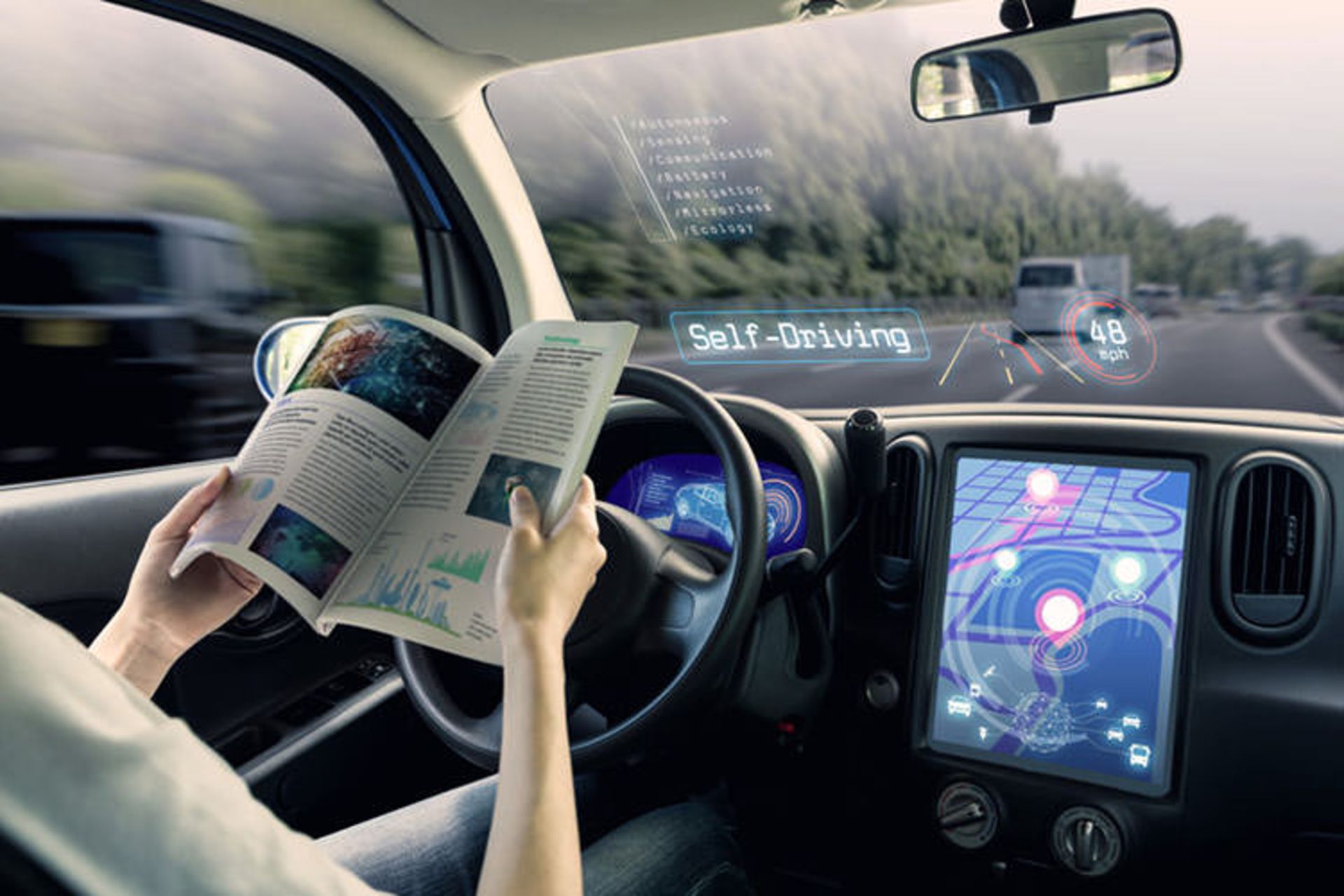 self-driving car / خودرو خودران