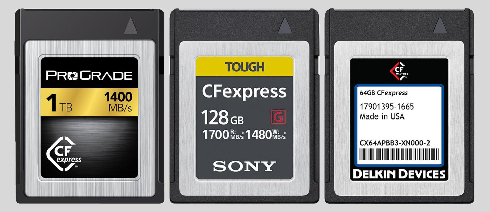 کارت حافظه CFexpress 