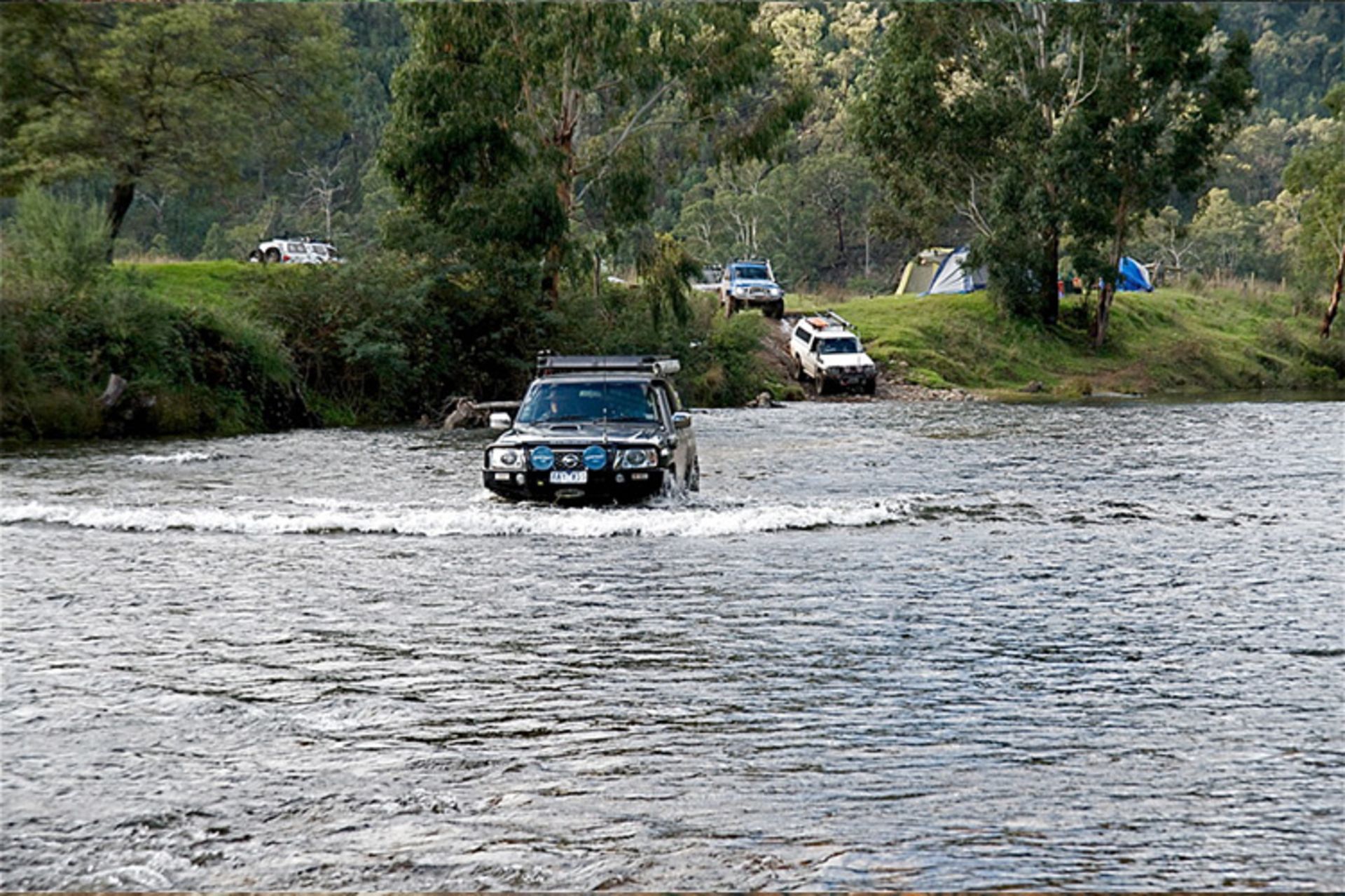 راهکارهای عبور از مسیر آب در آفرود