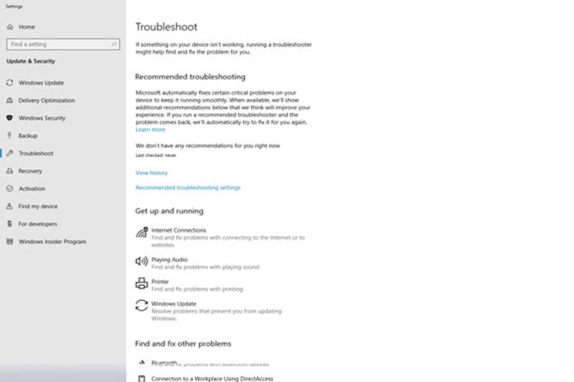 Windows 10 19H1 Update
