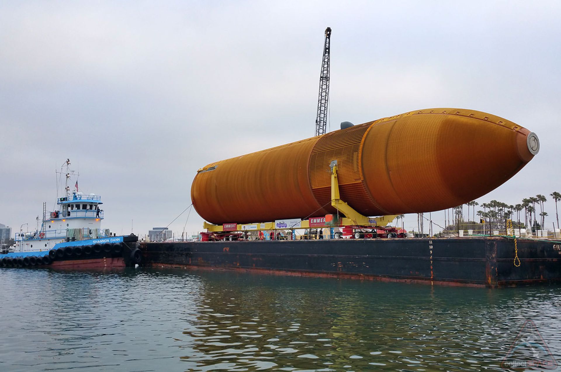 مخزن خارجی شاتل فضایی space shuttle external tank