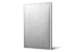 نمای جلو هارد دیسک سونی HD-SL2 ظرفیت 2 ترابایت رنگ نقره ای