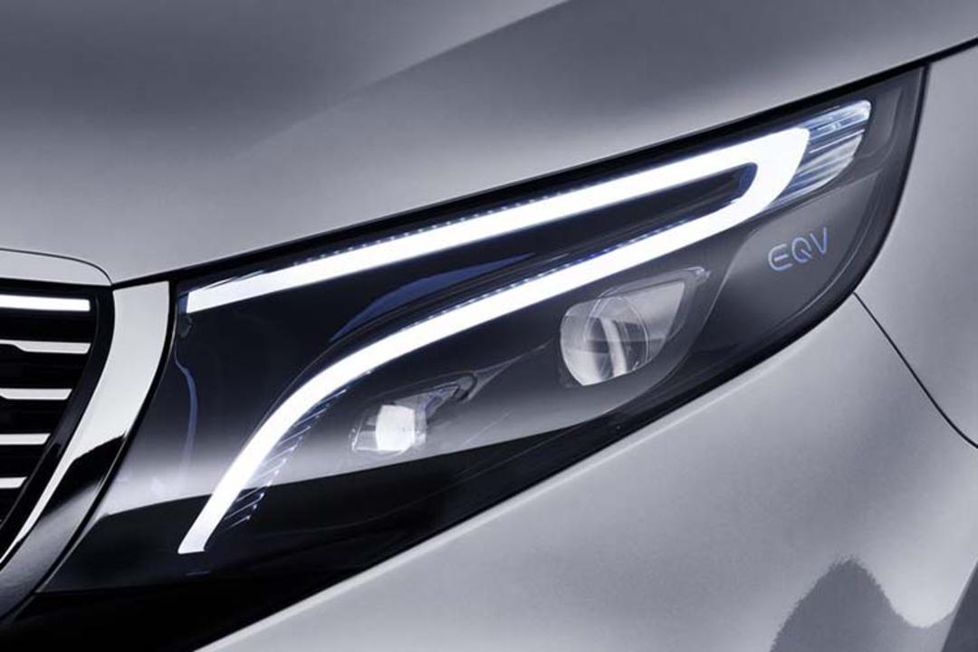 Mercedes-Benz EQV Concept electric van / مرسدس بنز