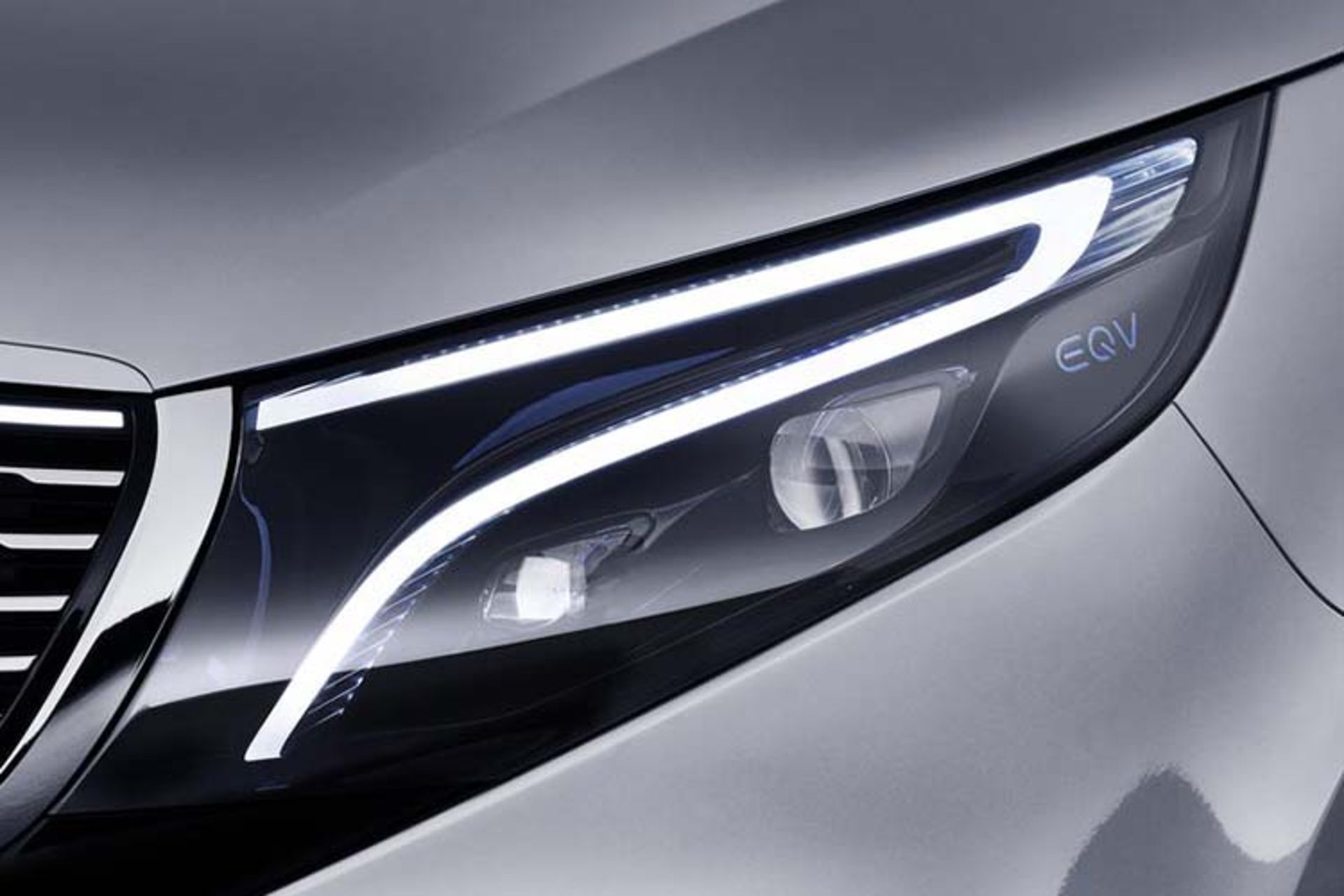 Mercedes-Benz EQV Concept electric van / مرسدس بنز