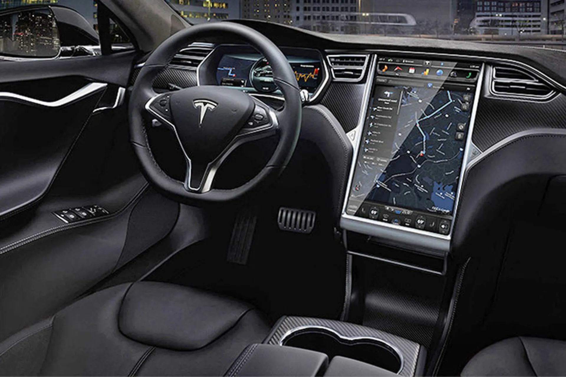 تسلا داشبورد