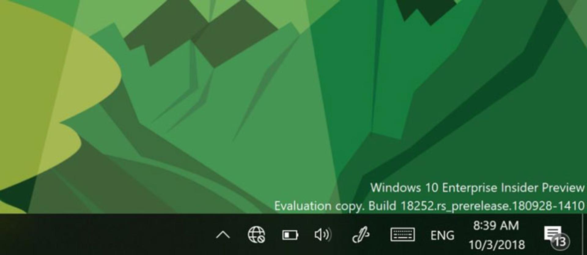 Windows 10 19H1 Update