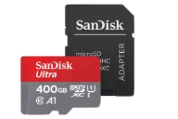SanDisk Ultra A1 microSDXC Class 10 UHS-I U1 400GB