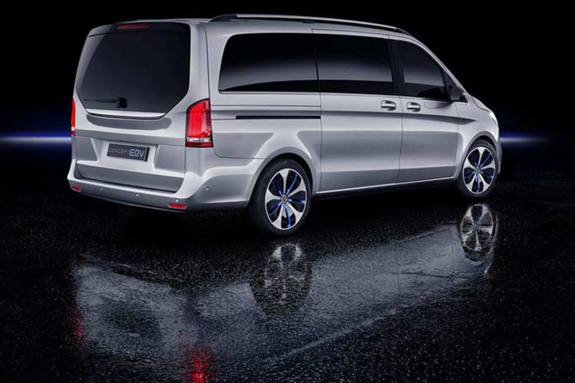 Mercedes-Benz EQV Concept electric van / مرسدس بنز