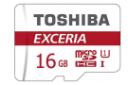 Toshiba M301 microSDHC Class 10 UHS-I U1 16GB