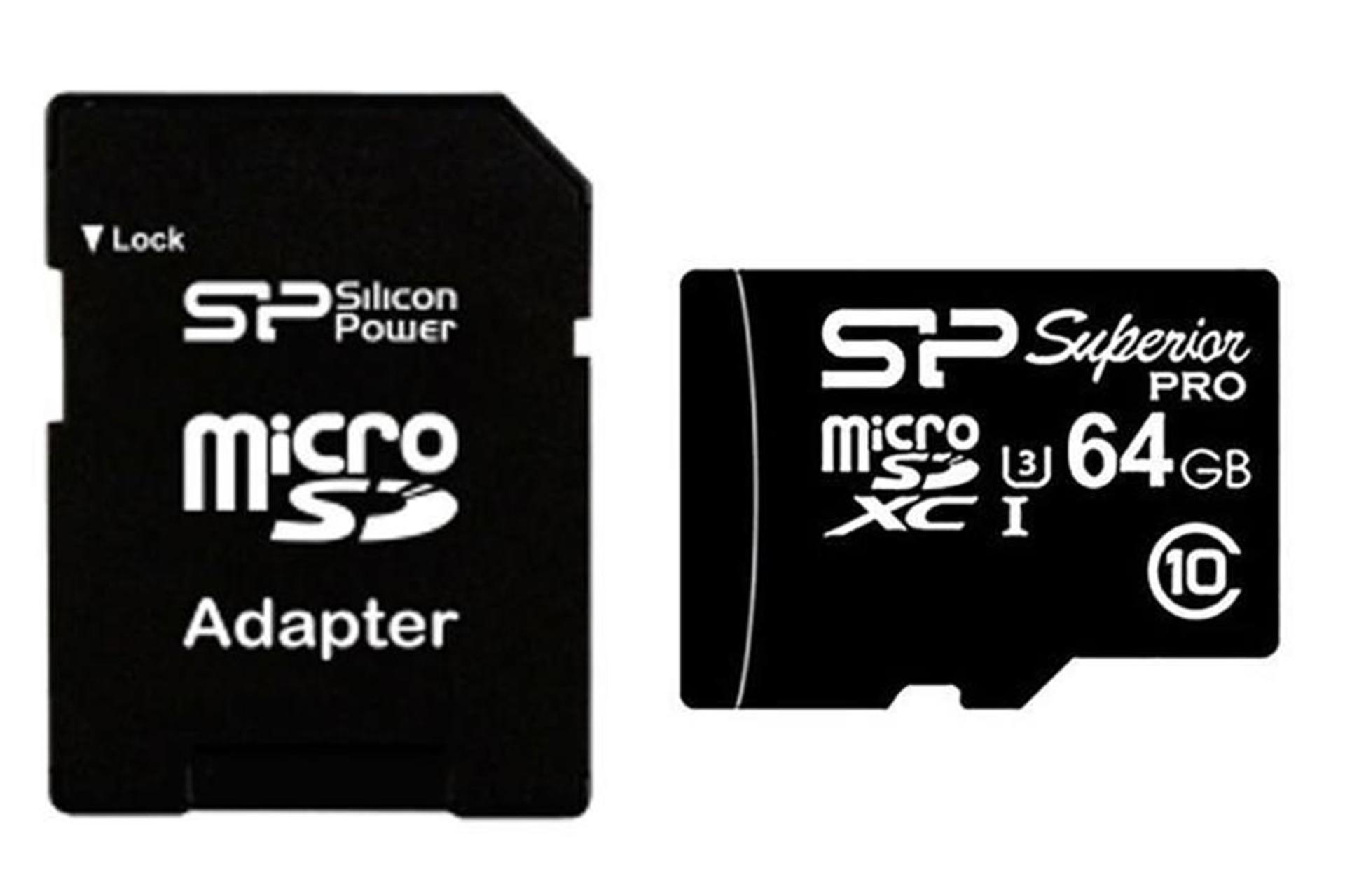 مرجع متخصصين ايران Silicon Power Superior Pro SDXC Class UHS-I U3 64GB