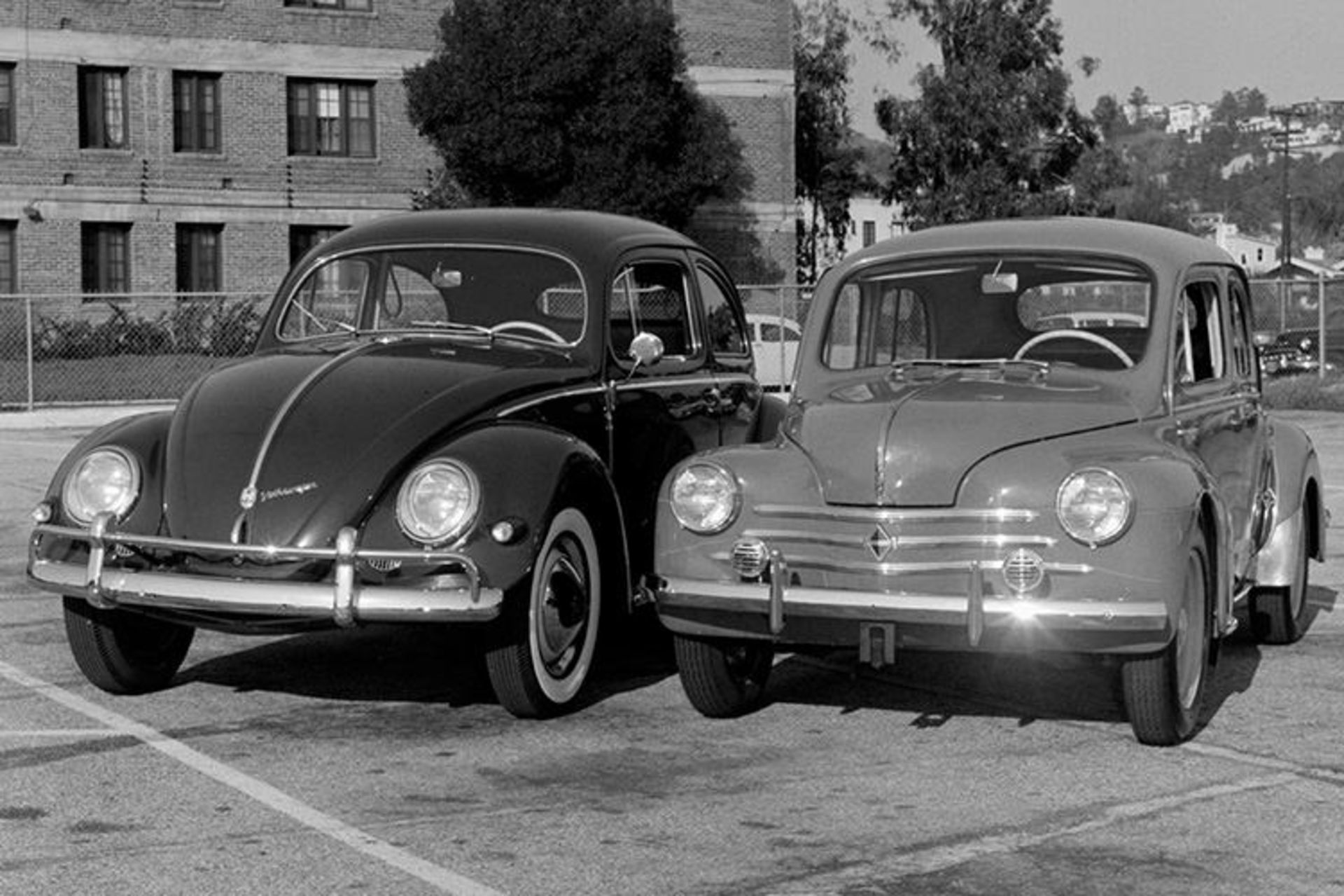 Renault 4CV Volkswagen Beetle